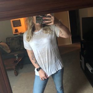 American Eagle Oversized Slub T Shirt